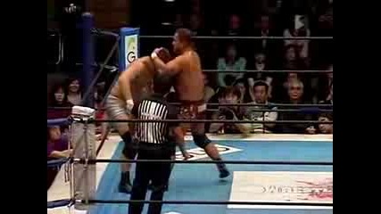 Masato Tanaka vs. Mitsuhide Hirasawa - New Japan Pro Wrestling 22.12.08