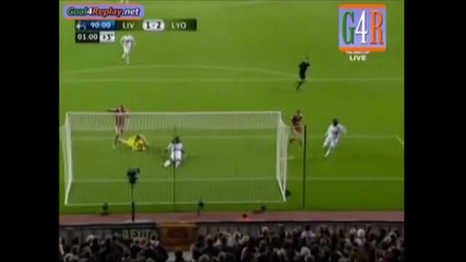 Liverpool - Olym. Lyonnais 1 - 2 (1 - 2, 10 20 2009) 