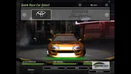 Some Fnf and 2f2f Cars From Nfsu2