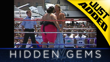 Lex Luger arrives via helicopter in hopes of slamming Yokozuna in rare WWE Hidden Gem: Stars & Stripes Challenge: July 4