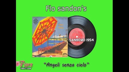 Sanremo 1954 - Flo Sandon's - Angeli senza cielo