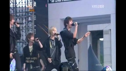 [live Hd 720p] 110913 - Shinee - Replay - Kbs Invincible Baseball Field of Dreams