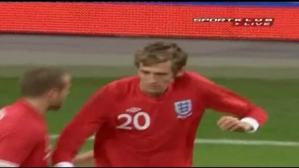 03.03.2010 Англия 3 - 1 Египет първи гол на Питър Крауч 