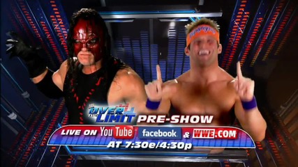 Wwe Kane vs Zack Ryder Over the limit 2012