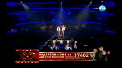 Ангел и Моисей - X Factor 29.11.2011