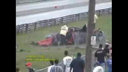 Drag Race Horror Crash