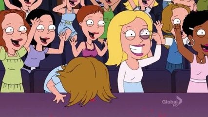 Най-яките моменти от Family Guy season 10 - Crazy mob of mad fangirls