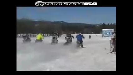Ground Zero Snow Bike - Motocross Race 
