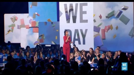 Селена говори на събитието We Day California (26/3/14)