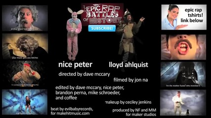 Genghis Khan vs Easter Bunny. Epic Rap Battles of History #8