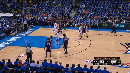 James Harden Steal and Slam