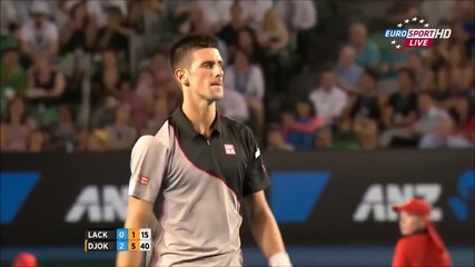 Djokovic vs Lacko - Australian Open 2014