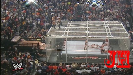 Wwe - Rikishi Chokeslamed off Hell In A Cell - Armageddon 2000 - Hd [720p]