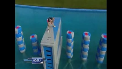 Много щури падания :д Wipeout Season 3 Selqka