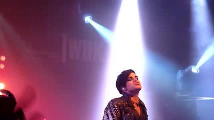 Hd - Adam Lambert - 20th Century Boy (live) Wuk, Vienna, 22.11.2010, Austria 