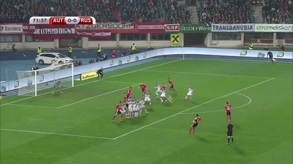 Австрия 1:0 Русия 15.11.2014