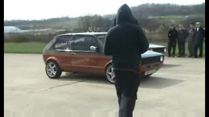 Vw mk1 Vr6 vs Gti 16v Turbo