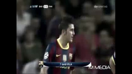 David Villa Barcelona Goals & Skills 