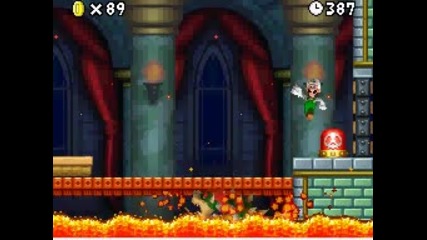 nsmb ds 1 - bowsers castle 