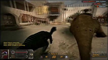 Dino D-day Dilophosaurus Gameplay Clip