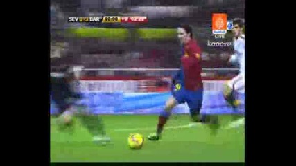 Севиля 0:3 Барселона Лео Меси Гол 29.11