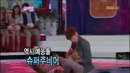 super junior - eunhyuk dancing to justin bieber - baby baby 