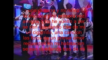 Rbd Tras de mi Tekst