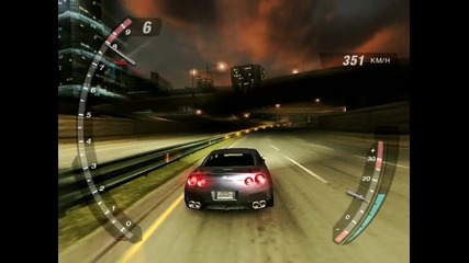 Nfs Underground 2 - Nissan Gtr Top Speed 