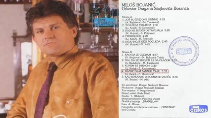 Milos Bojanic 1991 - Prebolecu (ceo Album)