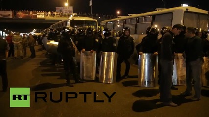 Протестиращи искат освобождаването на активисти в Украйна