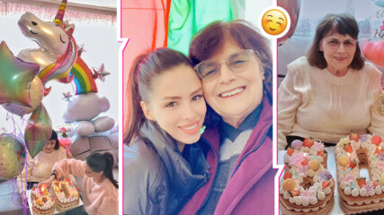 Цвети Стоянова с много мил кадър и послание за своята баба, но и една новина