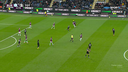 Burnley vs. Tottenham Hotspur - 1st Half Highlights