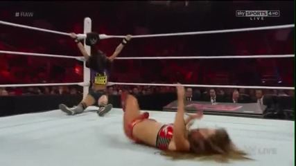 A. J. Lee, Naomi, Paige vs The Bellas & Natalya || W W E Raw 30.03