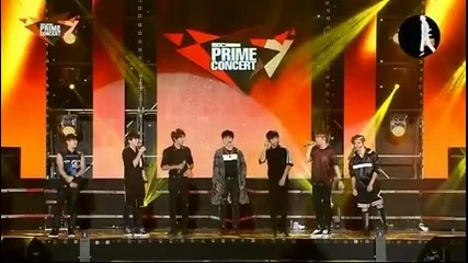 150902 Infinite - Love Letter + Greeting Message + Bad @ Mbc Music Prime Concert
