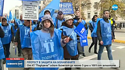 Протест затвори ключови булеварди в София