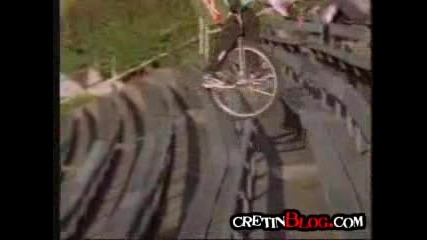 Monocycle extreme - Удивителни умения с колело