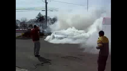Mercedes Benz Sl65 Renntech Burnout