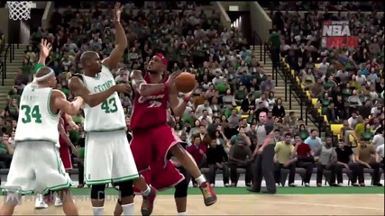 Cleveland Cavaliers v Boston Celtics Rnd 2 ft Lebron James Shaq Oneal Pierce Garnett Nba Playoffs 