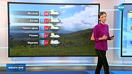 Прогноза за времето (21.08.2018 - обедна емисия)
