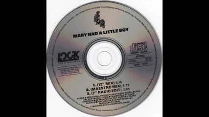 Snap! - Mary Had A Little Boy (remix) (12 Mix) 1990