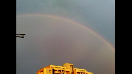 rainbow over Sunny Beach 23.07.10