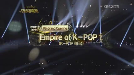 Opening @ Kbs Gayo Daejun (30.12.2011)