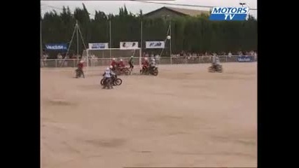 Match de Motoball France - Allemagne a Valreas 