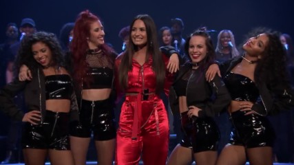 Прекрасна! Demi Lovato- Sorry Not Sorry ( Jimmy Fallon )