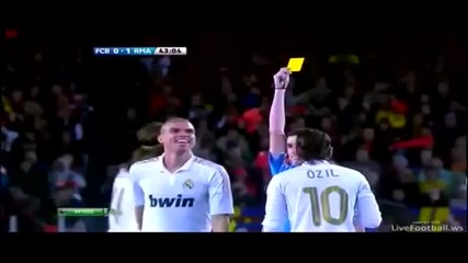 Гола на Сами Кедира и някой от положенията на Ел Класико 04.21:2012