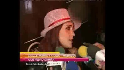 Dulce Marбa Fala De Su Nova Novela (ventaneando)