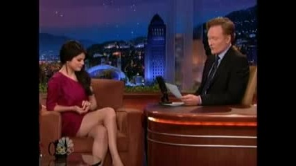 Селена Гомез в The Tonight Show with Conan Obrien 