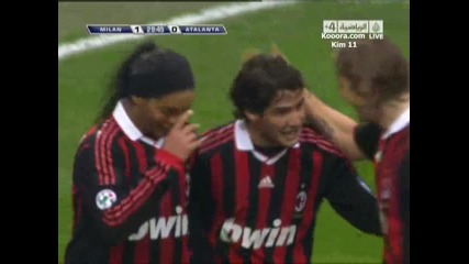 28.02.2010 Милан 3 - 1 Аталанта първи гол на Пато 