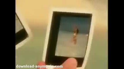 Sexy nude model on the beach 