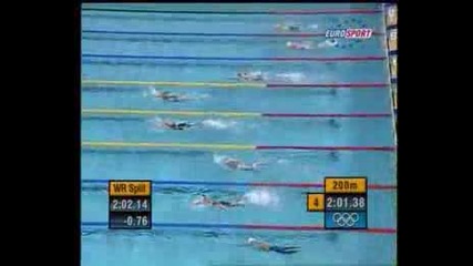 Swimming 400m Freestyle Women 2004 Athens